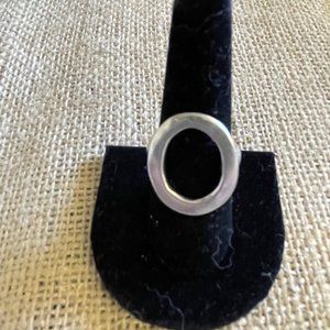 DUO Paris Sterling Silver O Ring Size 8.5